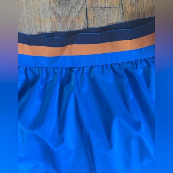 TORY BURCH Sport Athletic Swoosh Nylon Midi Skirt - Picture 4 of 9